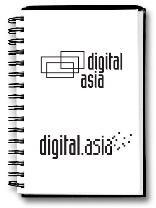 Digital Asia logo concepts #3