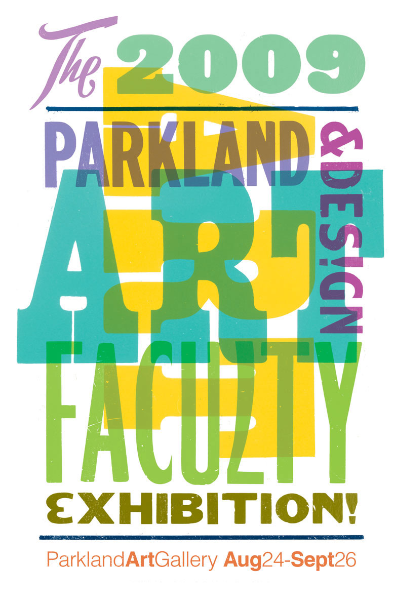 Faculty Exhibition Poster (final art)
