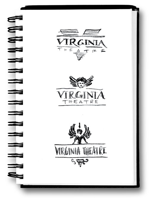 Virginia Theatre logo concept #1